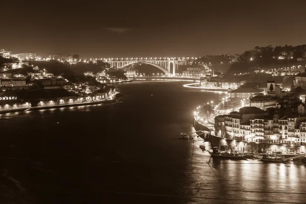 Přehled o staré město porto — Stock fotografie