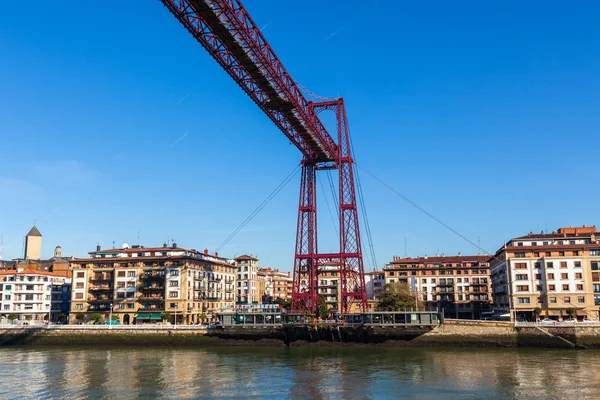 Die bizkaia hängebrücke — Stockfoto