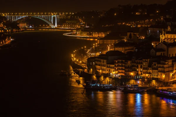 Přehled o staré město porto — Stock fotografie