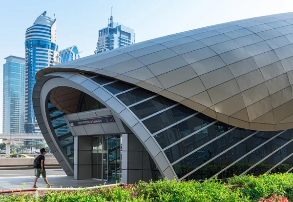 Dubai Metro Station — Stock Photo, Image