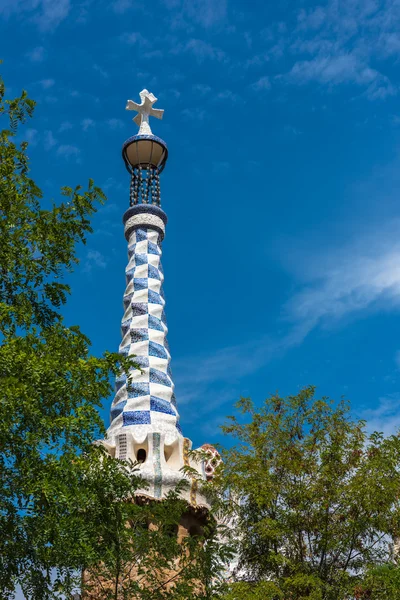 Park Guell, Barcelona, Spania — Fotografie, imagine de stoc