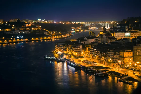 Vue d'ensemble de la vieille ville de Porto — Photo