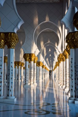 Sheikh Zayed White Mosque   clipart