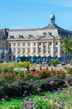 Place de la bourse Bordeaux, Fransa