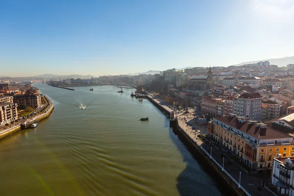 Portugalete, Spanje, weergave — Stockfoto