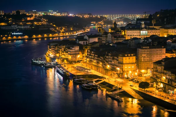 Огляд Старого міста Порто — стокове фото