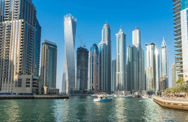 Вид на Дубай Марина — стокове фото