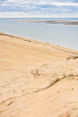 Arcachon Körfezi ve pile Duna 