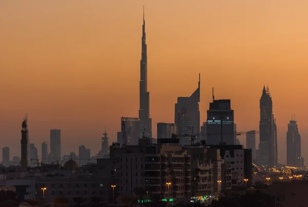 Veduta del paesaggio urbano di Dubai da Dubai — Foto Stock