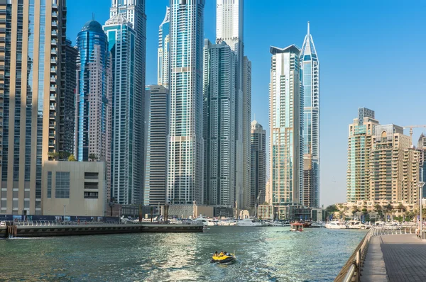 Вид на Дубай Марина — стокове фото
