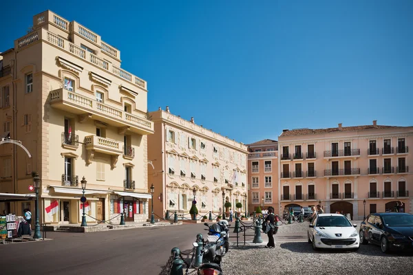 Prinselijk paleis van Monaco plein — Stockfoto