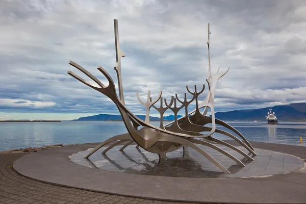 Reykjavik Solfar Anıtı — Stok fotoğraf