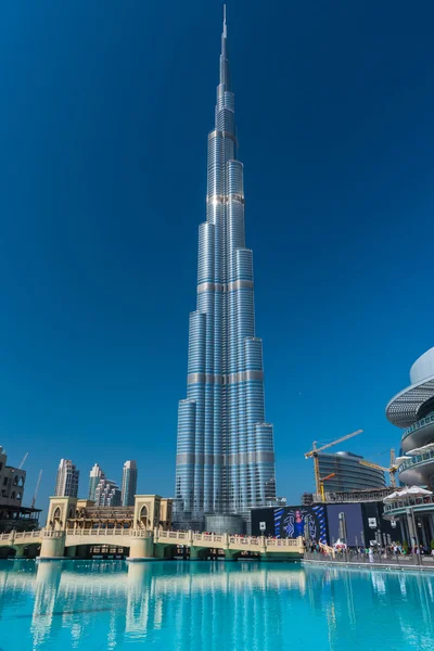 Edificio Burj al Khalifa —  Fotos de Stock