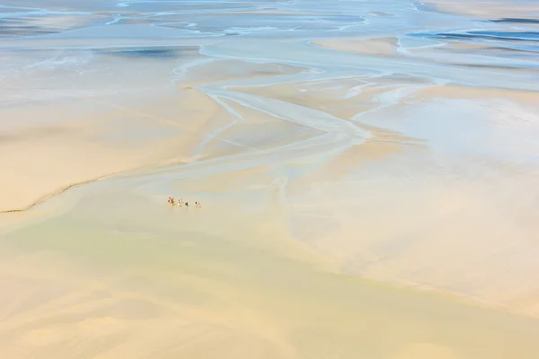 Vista desde las murallas del Mont Saint Michel —  Fotos de Stock