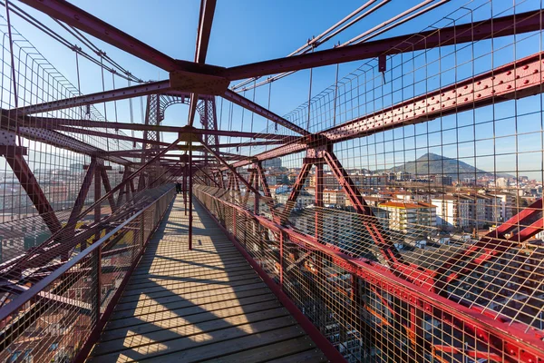 Bizkaia zawieszenie transporter bridge — Zdjęcie stockowe