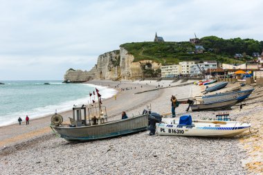 Etretat theboats görünümünü