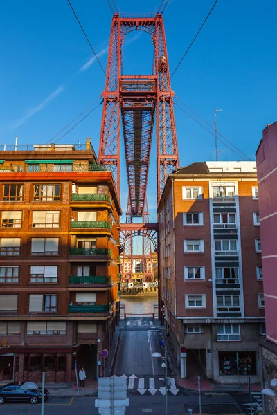 Bizkaia 悬索桥在毕尔巴鄂的 4 — 图库照片
