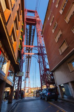 Bizkaia asma köprü Portugalete içinde