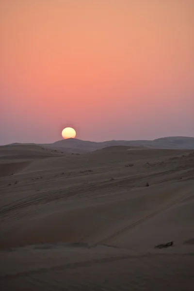 Пустеля дюни в Liwa — стокове фото