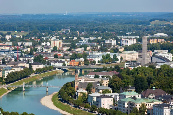 Gamla staden i Salzburg — Stockfoto