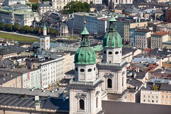 Gamla staden i Salzburg — Stockfoto