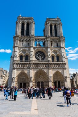 Paris 'teki Notre Dame Katedrali