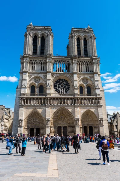 Notre Dame-katedralen i Paris — Stockfoto