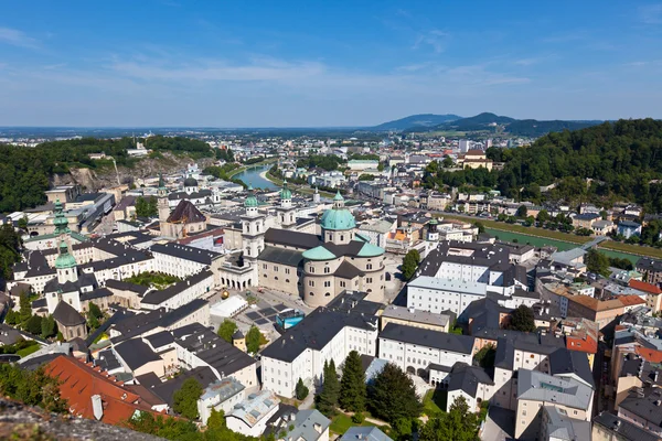 Staré město Salzburg, Rakousko — Stock fotografie