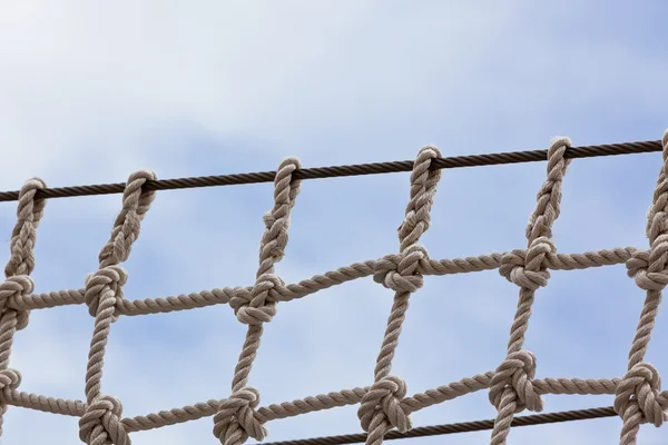 Yacht Safety Net Close Up — Stock Photo, Image