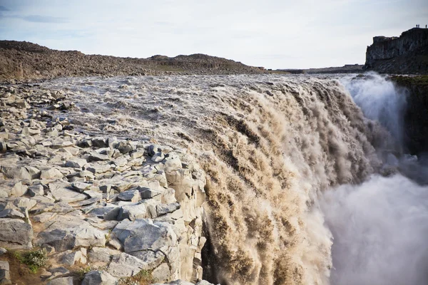 Dettifossův vodopád na Islandu — Stock fotografie