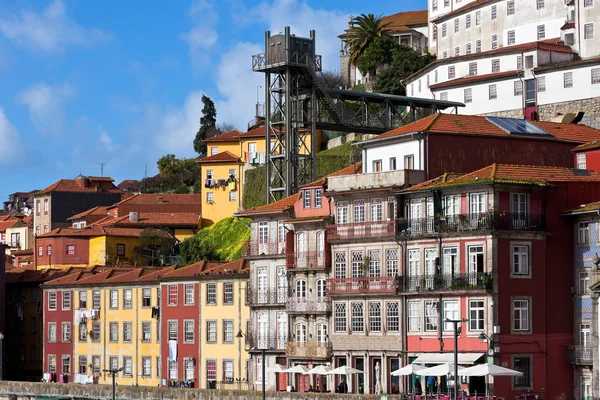 Oude stad van Porto, Portugal-weergave — Stockfoto
