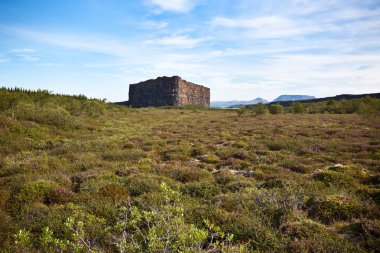 Kanyon Asbyrgi, İzlanda