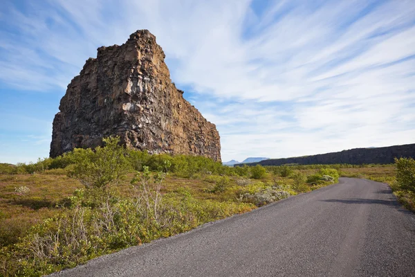 Kaňon Asbyrgi, Island — Stock fotografie