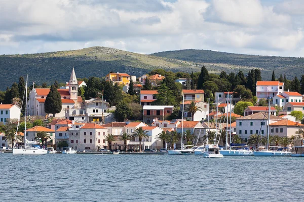 Rogoznica, Kroatien Visa från havet — Stockfoto