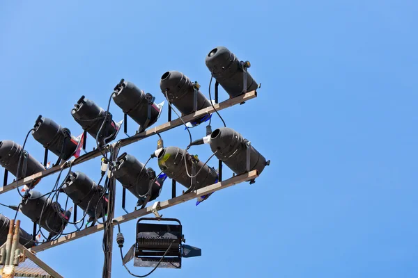 Concert verlichtingsapparatuur — Stockfoto