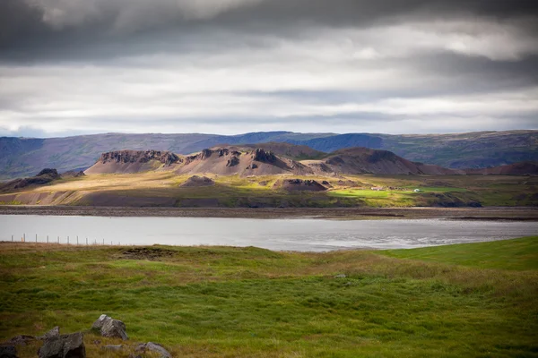 Nordisländische Landschaft — Stockfoto