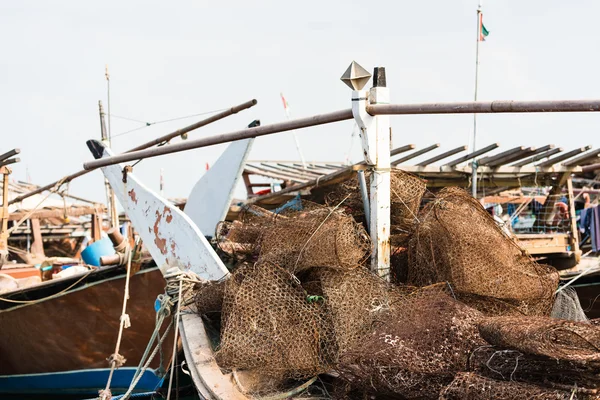 Rusty metal fishing nets — Stock Photo, Image