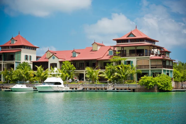 Isola di Eden, seychelles — Foto Stock