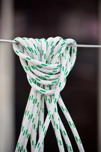 Nautical mooring rope — Stock Photo, Image