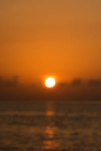 Fondo desenfocado del atardecer tropical — Foto de Stock