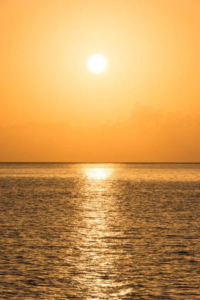 Beautiful tropical sunset — Stock Photo, Image