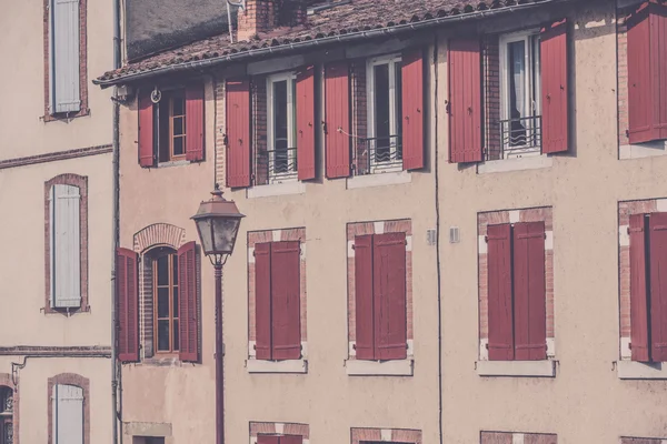 Casa fachada, França — Fotografia de Stock