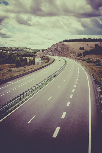 Autopista por Francia — Foto de Stock