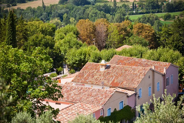 Piccola città francese — Foto Stock