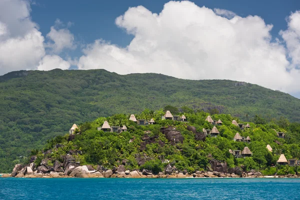 View of Seychelles coastline — Stock Photo, Image