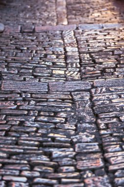 parke taşı döşemesi yakın kadar arka plan