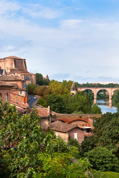 Albi, Fransa'nın görünümü — Stok fotoğraf