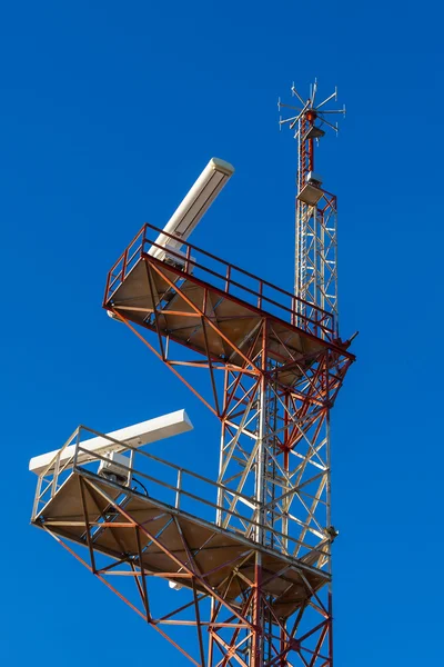 Torre di comunicazione di navigazione — Foto Stock