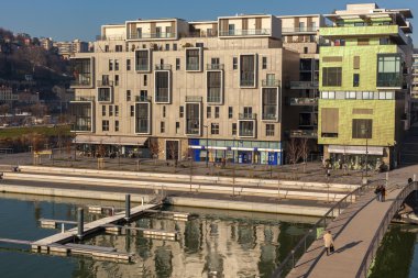 İzdiham bölge Lyon, Fransa