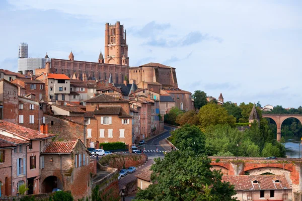 Vista del Albi, Francia — Foto de Stock